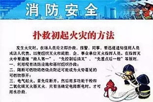 這些消防安全知識你一定要知道